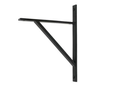 From The Anvil 51154 Matt Black Chalfont Shelf Bracket (260mm x 200mm)