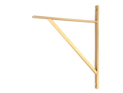 From The Anvil 51157 Satin Brass Chalfont Shelf Bracket (314mm x 250mm)