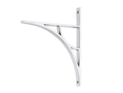 From The Anvil 51169 Polished Chrome Tyne Shelf Bracket (260mm x 200mm)