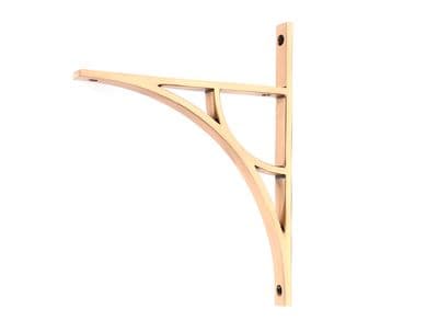 From The Anvil 51173 Polished Bronze Tyne Shelf Bracket (260mm x 200mm)