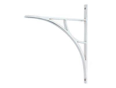 From The Anvil 51179 Polished Chrome Tyne Shelf Bracket (314mm x 250mm)