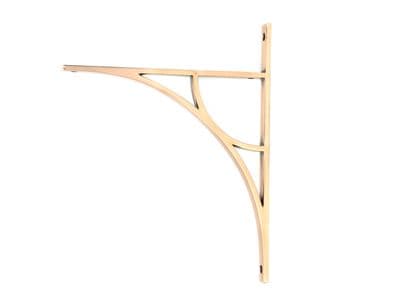 From The Anvil 51183 Polished Bronze Tyne Shelf Bracket (314mm x 250mm)