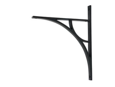 From The Anvil 51184 Matt Black Tyne Shelf Bracket (314mm x 250mm)