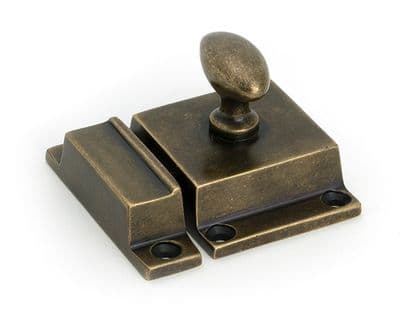 From The Anvil 51210 Burnished Brass Cabinet Latch