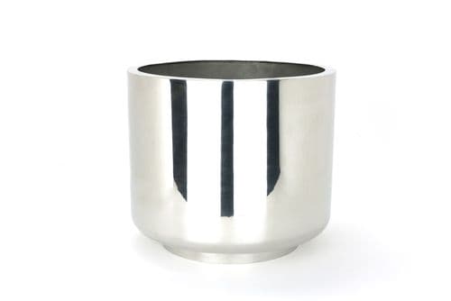 From The Anvil 51323 Polished Marine SS (316) 28cm Newlyn Pot (Drainage holes)