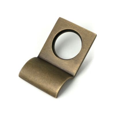 From The Anvil 52461 Burnished Brass Rim Cylinder Pull