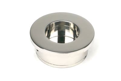 From The Anvil 52521 Polished Marine Stainless Steel (316) 34mm Round Finger Edge Pull