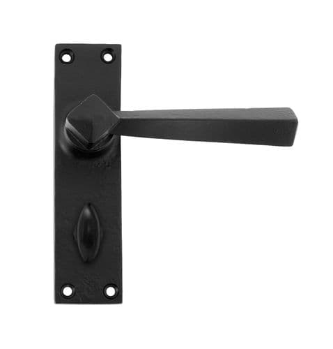 From The Anvil 73111 Black Straight Lever Bathroom Set