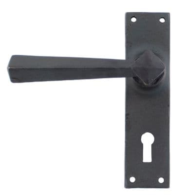 From The Anvil 73113 Beeswax Straight Lever Lock Set