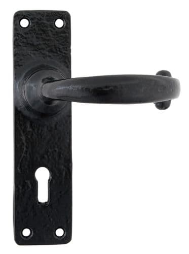From The Anvil 73205M Black MF Lever Lock Set
