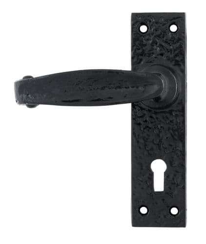 From The Anvil 73217M Black Lever Lock Set