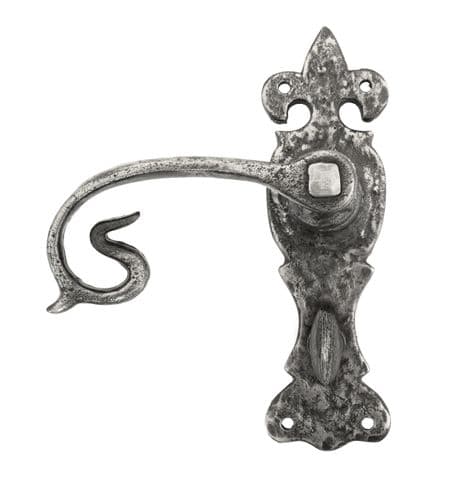 From The Anvil 83502 Natural Textured Curly Lever Bathroom Set