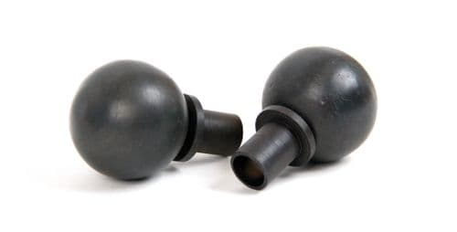 From The Anvil 83612 Beeswax Ball Curtain Finial (pair)
