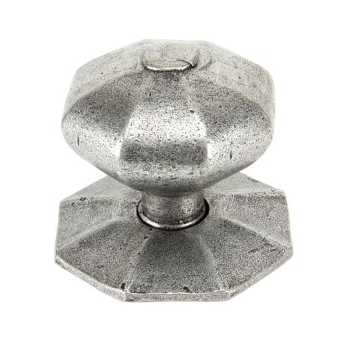 From The Anvil 83778 Pewter Octagonal Centre Door Knob