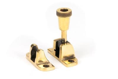 From The Anvil 83930 Aged Brass Brompton Brighton Fastener (Radiused)