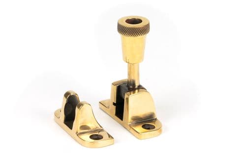 From The Anvil 83930 Aged Brass Brompton Brighton Fastener (Radiused)