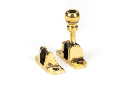 From The Anvil 83933 Aged Brass Mushroom Brighton Fastener (Radiused)