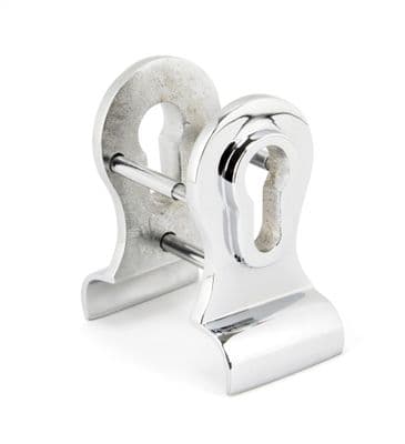 From The Anvil 90066 Polished Chrome 50mm Euro Door Pull (Back to Back fixings)
