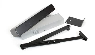 From The Anvil 90248 Black Size 2-5 Door Closer & Cover