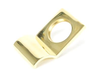 From The Anvil 90283 Polished Brass Rim Cylinder Pull