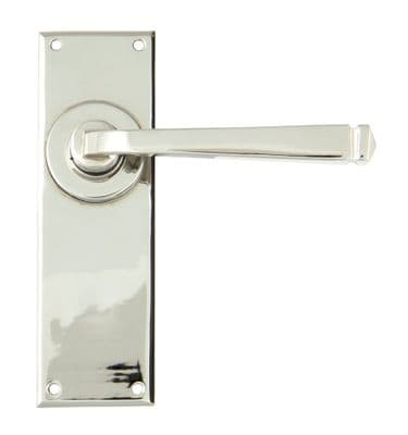 From The Anvil 90364 Polished Nickel Avon Lever Latch Set