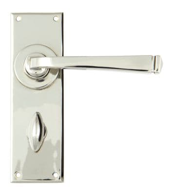 From The Anvil 90368 Polished Nickel Avon Lever Bathroom Set
