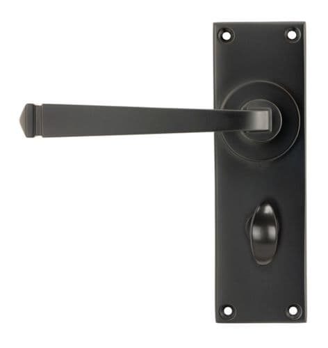 From The Anvil 90369 Aged Bronze Avon Lever Bathroom Set