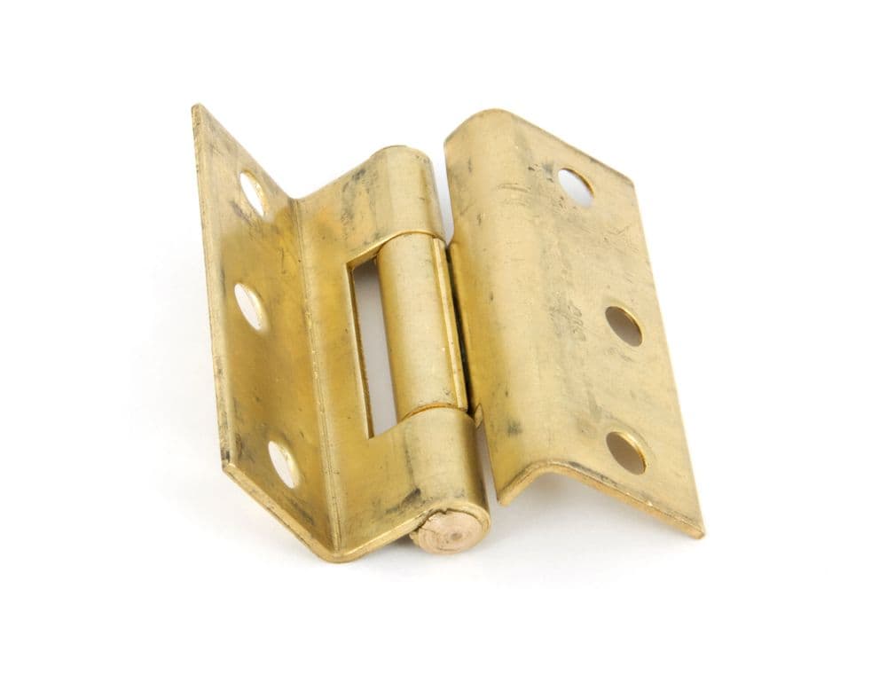 From The Anvil 91044 Self Coloured Brass 2½" (pair) Stormproof Hinge 1951