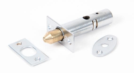 From The Anvil 91051 Satin Chrome Security Door Bolt