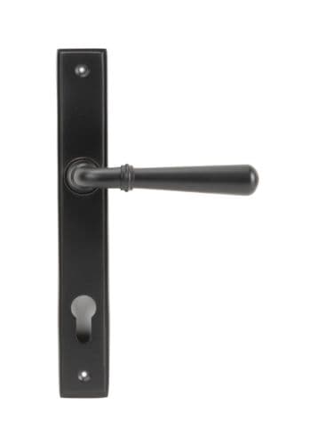 From The Anvil 91434 Aged Bronze Newbury Slimline Lever Espag. Lock Set