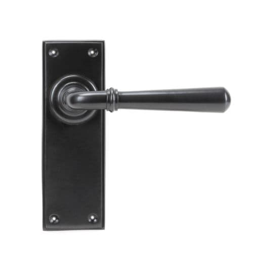 From The Anvil 91436 Aged Bronze Newbury Lever Latch Set
