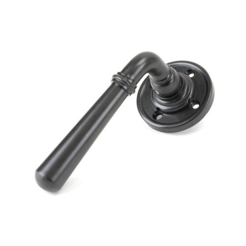 From The Anvil 91439 Aged Bronze Newbury Lever on Rose Set
