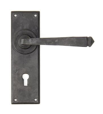 From The Anvil 91479 External Beeswax Avon Lever Lock Set