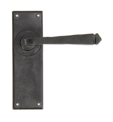 From The Anvil 91480 External Beeswax Avon Lever Latch Set