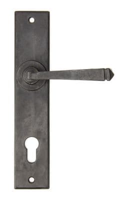 From The Anvil 91485 External Beeswax Avon Lever Espag. Lock Set