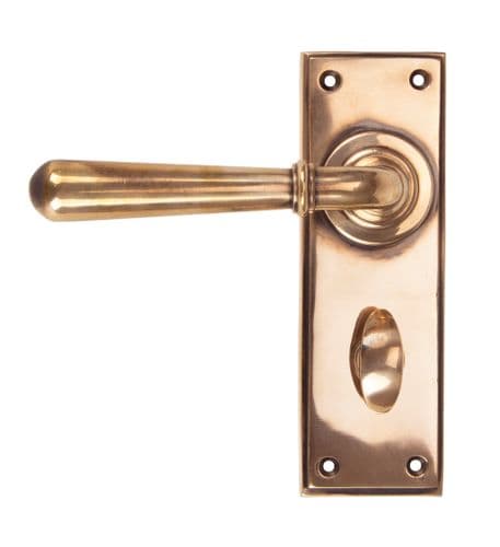 From The Anvil 91921 Polished Bronze Newbury Lever Bathroom Set