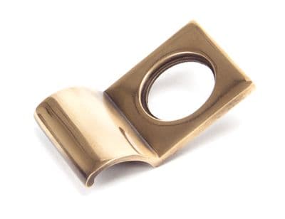 From The Anvil 91937 Polished Bronze Rim Cylinder Pull