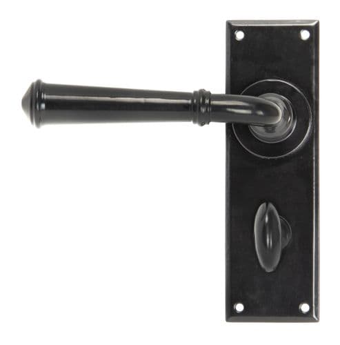 From The Anvil 92059 Black Regency Lever Bathroom Set