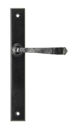 From The Anvil 92133 Black Avon Slimline Lever Latch Set