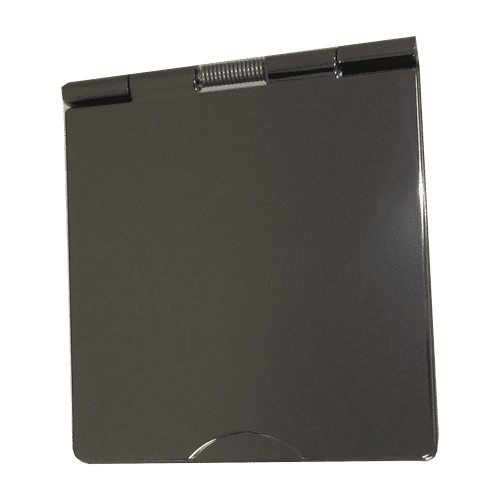 G&H 609BN 1 Gang 13 Amp Black Nickel Floor Socket