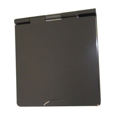 G&H 6162BN 1 Gang Black Nickel Floor Socket 2 Module Plate