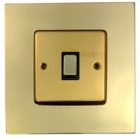 G&H 809B Polished Brass Finger Plate Surround 152mm x 152mm for Single Plate