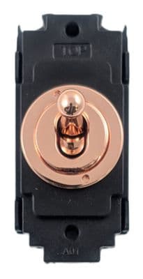 G&H 81BC Bright Copper 20AX 2 Way Toggle Switch Module