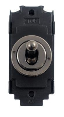G&H 81BN Black Nickel 20AX 2 Way Toggle Switch Module