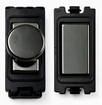 G&H Black Nickel Grid Modules