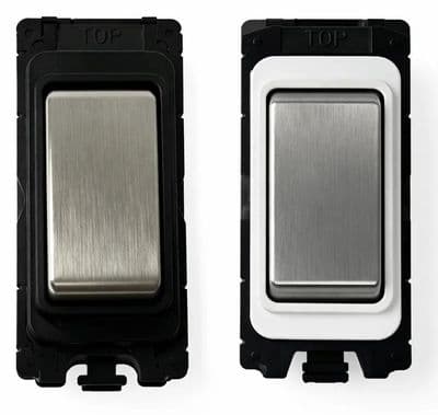 G&H Brushed Steel Grid Modules