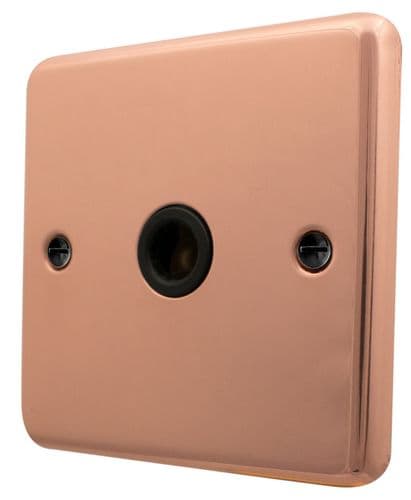 G&H CBC79B Standard Plate Bright Copper 1 Gang Flex Outlet Plate
