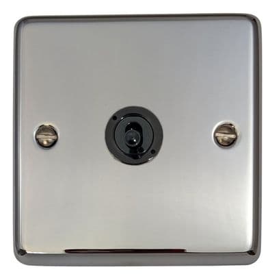 G&H CC381-FBK Standard Plate Polished Chrome 1 Gang 2 Way Toggle Light Switch