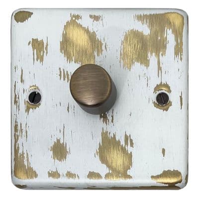 G&H CDB521 Standard Plate Dover Bronze 1 Gang 1 or 2 Way LED Dimmer Switch