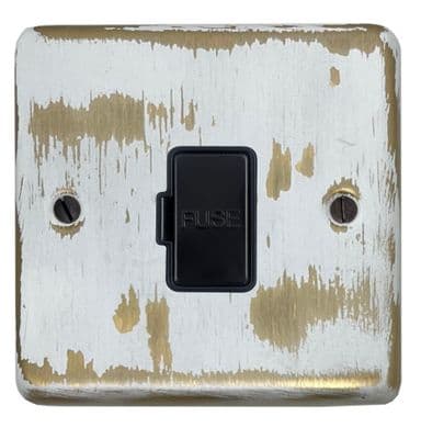 G&H CDB90B Standard Plate Dover Bronze 1 Gang Fused Spur 13A Unswitched